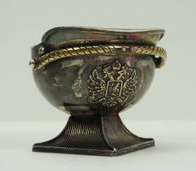 Russia: Tschapka drinking cup. silver Russia: Tschapka drinking cup. silver