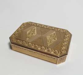 Rectangular snuffbox with Artemis and Aktaion Rectangular snuffbox with Artemis and Aktaion