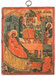 ICON WITH THE NATIVITY OF THE MOTHER OF GOD ICON WITH THE NATIVITY OF THE MOTHER OF GOD