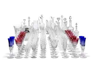 AN EXTENSIVE ST. LOUIS 'TOMMY' PATTERN CUT-GLASS PART TABLE-SERVICE AN EXTENSIVE ST. LOUIS 'TOMMY' PATTERN CUT-GLASS PART TABLE-SERVICE