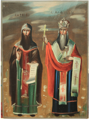 Icon of Cyril and Methodius Icon of Cyril and Methodius