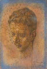 Spangled Head, signed, inscribed Spangled Head, signed, inscribed