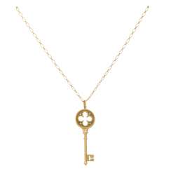 TIFFANY & CO "Quatrefoil Key" tag TIFFANY & CO "Quatrefoil Key" tag