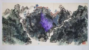 Chinese scroll painting Chinese scroll painting