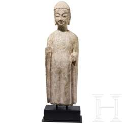 Torse surélevé d'un Bouddha debout, nord de la Chine, dynastie Qi, 550-577 Torse surélevé d'un Bouddha debout, nord de la Chine, dynastie Qi, 550-577