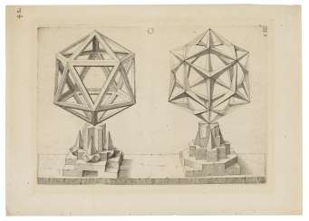 Perspective Study with Rhombic Tricontahedron and Icosahedron Perspective Study with Rhombic Tricontahedron and Icosahedron