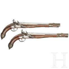 A Pair of flintlock pistols for the Oriental market, Vigniat in Marseille, around 1810 A Pair of flintlock pistols for the Oriental market, Vigniat in Marseille, around 1810