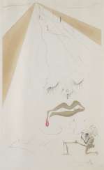 SALVADOR DALÍ 1904 Figueres, Girona - 1989 ebenda. 'TRANSFIGURATION' (1972) SALVADOR DALÍ 1904 Figueres, Girona - 1989 ebenda. 'TRANSFIGURATION' (1972)
