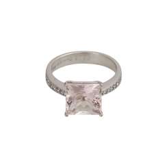 WEMPE Ring with morganite approx 5 ct, WEMPE Ring with morganite approx 5 ct,