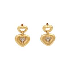 CHOPARD herzförmige Ohrstecker CHOPARD herzförmige Ohrstecker