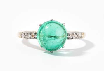 Emerald Diamond Ring Emerald Diamond Ring