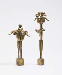 Aschauer, Alfred - Two Abstract Figures. 1963, 1970 Aschauer, Alfred - Two Abstract Figures. 1963, 1970