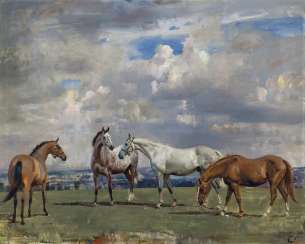 Sir Alfred James Munnings, P.R.A., R.W.S. (British, 1878-195... Sir Alfred James Munnings, P.R.A., R.W.S. (British, 1878-195...
