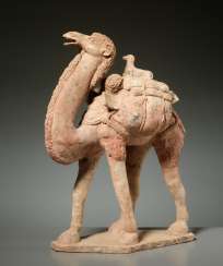 CAMEL WITH LOAD AND DOG CAMEL WITH LOAD AND DOG