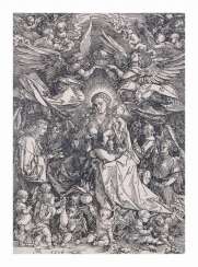 Mary as Queen of Angels (Mary crowned by two angels), 1518 Mary as Queen of Angels (Mary crowned by two angels), 1518