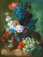 Os, Jan van. Still life with flowers. Os, Jan van. Still life with flowers.