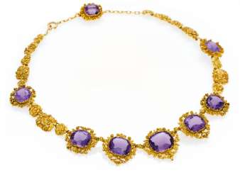 AMETHYST-COLLIER AMETHYST-COLLIER