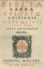 Latin bible. Latin bible.