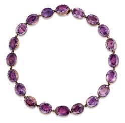 ANTIQUE AMETHYST RIVIÈRE NECKLACE ANTIQUE AMETHYST RIVIÈRE NECKLACE