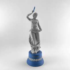 The statue of Terpsichore, Wedgwood, England, biscuit f-R, 1970, perfect condition, handmade The statue of Terpsichore, Wedgwood, England, biscuit f-R, 1970, perfect condition, handmade