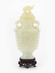 Lidded vase Lidded vase