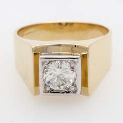 Damen- / Herrenring m. 1 Brilliantenant ca. 1ct Damen- / Herrenring m. 1 Brilliantenant ca. 1ct