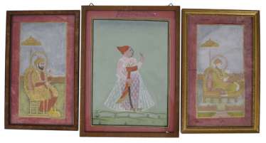 Three Miniature Paintings, Three Miniature Paintings,