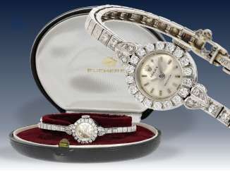 Armbanduhr: seltene vintage Rolex Precision, Sondermodell für Bucherer, mit Originalbox und Zertifikat von 1968 Armbanduhr: seltene vintage Rolex Precision, Sondermodell für Bucherer, mit Originalbox und Zertifikat von 1968