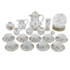 Кофейный сервиз MEISSEN для min. 8 человек, 19./20. Века Кофейный сервиз MEISSEN для min. 8 человек, 19./20. Века