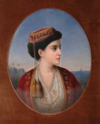 Porcelain Painting: Orientalin. Porcelain Painting: Orientalin.