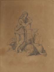 Wilhelm von Kaulbach - Shepherd Boy Wilhelm von Kaulbach - Shepherd Boy