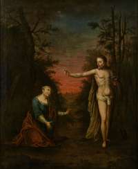 German painter 1st half 18th century: Noli me tangere German painter 1st half 18th century: Noli me tangere