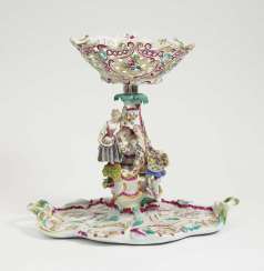 Panel attachment. Meissen, 2. Half of the 19th century. Century Panel attachment. Meissen, 2. Half of the 19th century. Century