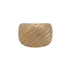 WEMPE Ring with 146 brilliant-cut diamonds WEMPE Ring with 146 brilliant-cut diamonds