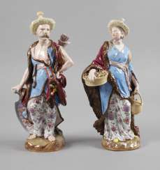 Meissen Pair Of People, Types Of Characters Meissen Pair Of People, Types Of Characters