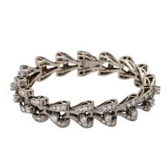 Bracelet with diamonds totaling approx. 8.9 ct, Bracelet with diamonds totaling approx. 8.9 ct,