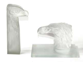 Pair Of Eagles Crystal Glass, Pair Of Eagles Crystal Glass,