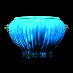 A THEODORE DECK FAIENCE JARDINIERE A THEODORE DECK FAIENCE JARDINIERE