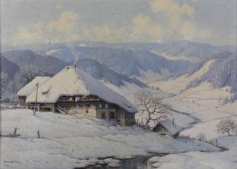 Wintry homestead in the Black Forest Wintry homestead in the Black Forest