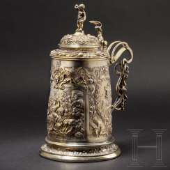 Monumental vermeil goblet, German, around 1900 Monumental vermeil goblet, German, around 1900