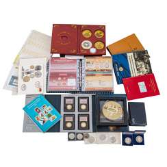 3 beautiful coin and medal sets 3 beautiful coin and medal sets