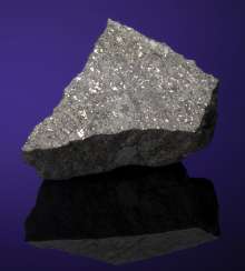 CHÂTEAU RENARD — POLISHED FRAGMENT OF HISTORIC FRENCH METEORITE CHÂTEAU RENARD — POLISHED FRAGMENT OF HISTORIC FRENCH METEORITE