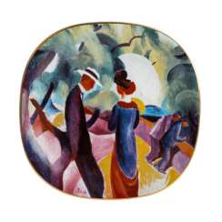 Настенные тарелки ROSENTHAL 'променад', 1993. Настенные тарелки ROSENTHAL 'променад', 1993.
