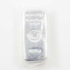 Fine silver bullion, 1000 g, Fine silver bullion, 1000 g,