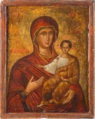 LARGE-SCALE ICON OF THE MOTHER OF GOD HODEGETRIA LARGE-SCALE ICON OF THE MOTHER OF GOD HODEGETRIA