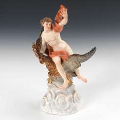 Ganymede with the eagle, Meissen. Ganymede with the eagle, Meissen.