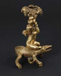 Figural Bronze Chandelier Figural Bronze Chandelier
