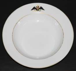The eagle plate from the service for the Palace in Gatchina. IPE The eagle plate from the service for the Palace in Gatchina. IPE