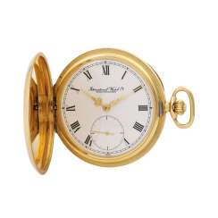 IWC карманные часы Savonette с корпус из золота 18 КАРАТ, арт. 5404, около 1980-х годов. IWC карманные часы Savonette с корпус из золота 18 КАРАТ, арт. 5404, около 1980-х годов.