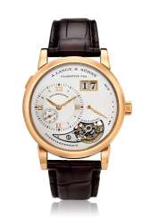 A. LANGE & SÖHNE, LANGE 1 TOURBILLON, 18K PINK GOLD, REF. 704.032, LIMITED EDITION NO. 51 OF 250 A. LANGE & SÖHNE, LANGE 1 TOURBILLON, 18K PINK GOLD, REF. 704.032, LIMITED EDITION NO. 51 OF 250